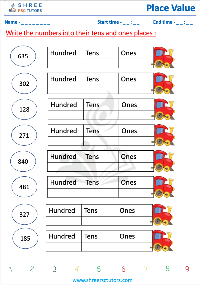 worksheets