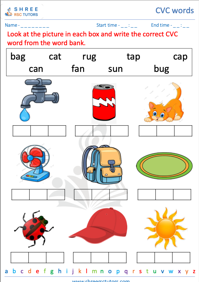worksheets